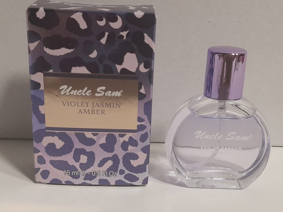 Goedkoopste Uncle Sam - Violet Jasmijn Amber - eau de parfum - mini parfum - women - 15 ml