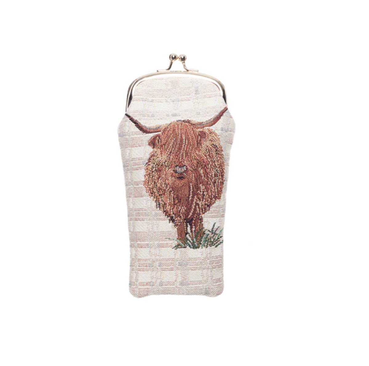 Brillenhouder - Brillenkoker - Schotse Hooglander - Highlander Cow