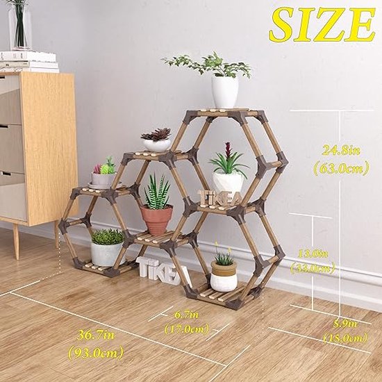 GARANTIA Verhoogde plantenbak met waterbesparingssysteem Ergo Quadro M 75 houtlook 80x60x75 cm, 330 L kopen