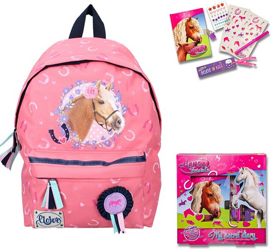 Milky kiss rugzak paard hotsell
