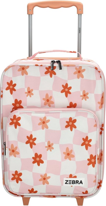 Foto: Zebra trends koffer trolley kinderkoffer adventure flower old pink