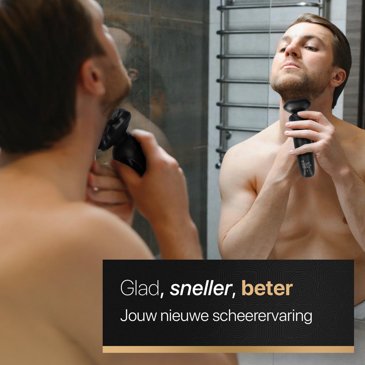 Scheerapparaat Mannen 8-in-1 - Scheerapparaten met Trimmer - afbeelding 2