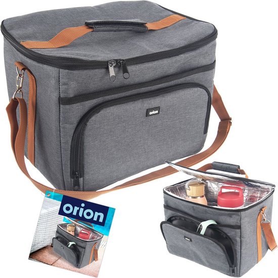 Koeltas Grijs 11 l - Lunchtas - Koeltasje - Geïsoleerde - Koelbox van KOEL — afbeelding 5