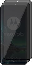 Privacy Screenprotector geschikt voor Motorola Edge 40 Neo - 2x Volledig Dekkend Glas Screen Protector