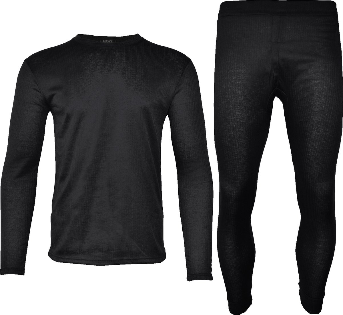 Thermoset - Thermo Ondergoed Heren - Zwart - Maat L | Thermo Kleding Set