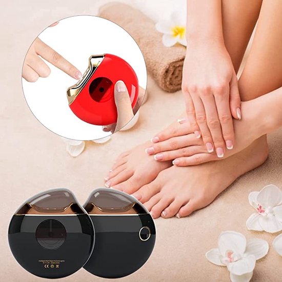 Pince à ongles électrique - Couper et Limes en un - Zwart- Limes à ongles - Coupe-ongles Electric anti-éclaboussures - Pour tous les âges