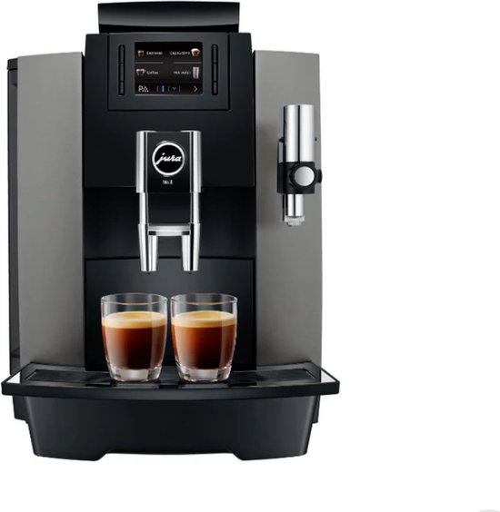 Jura W8 Dark Inox - koffieapparaat - Bonenmachine