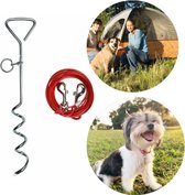WJnflQN Hondenpen - Tuinpen voor Hond met Band | Roestvrij Staal 360