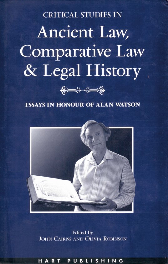 Critical Studies in Ancient Law, Comparative Law and Legal H ... - cover