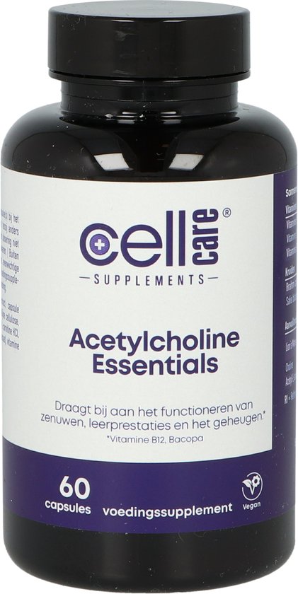 Foto: Cellcare acetylcholine essentials 60 capsules vitamine b preparaat