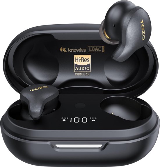 Draadloze Oortjes, Yobola Oordopjes Draadloos, IPX5 Waterdichte Draadloze Oordopjes Touch Control Wireless Earbuds 5 1 25 Uur Met Usb C Opladen Met Hardlopen Fitness