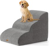 Château Animaux® hondentrap - hondentrapje voor honden - 3 Treden - Opstapje hond - hondenloopplank - 40 x 60 x 40 - extra stevig en comfortabel - 30D materiaal