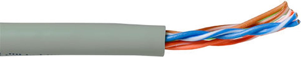 ACT EP360B CAT5E U/UTP Patchkabel Soepel Grijs - 305 meter