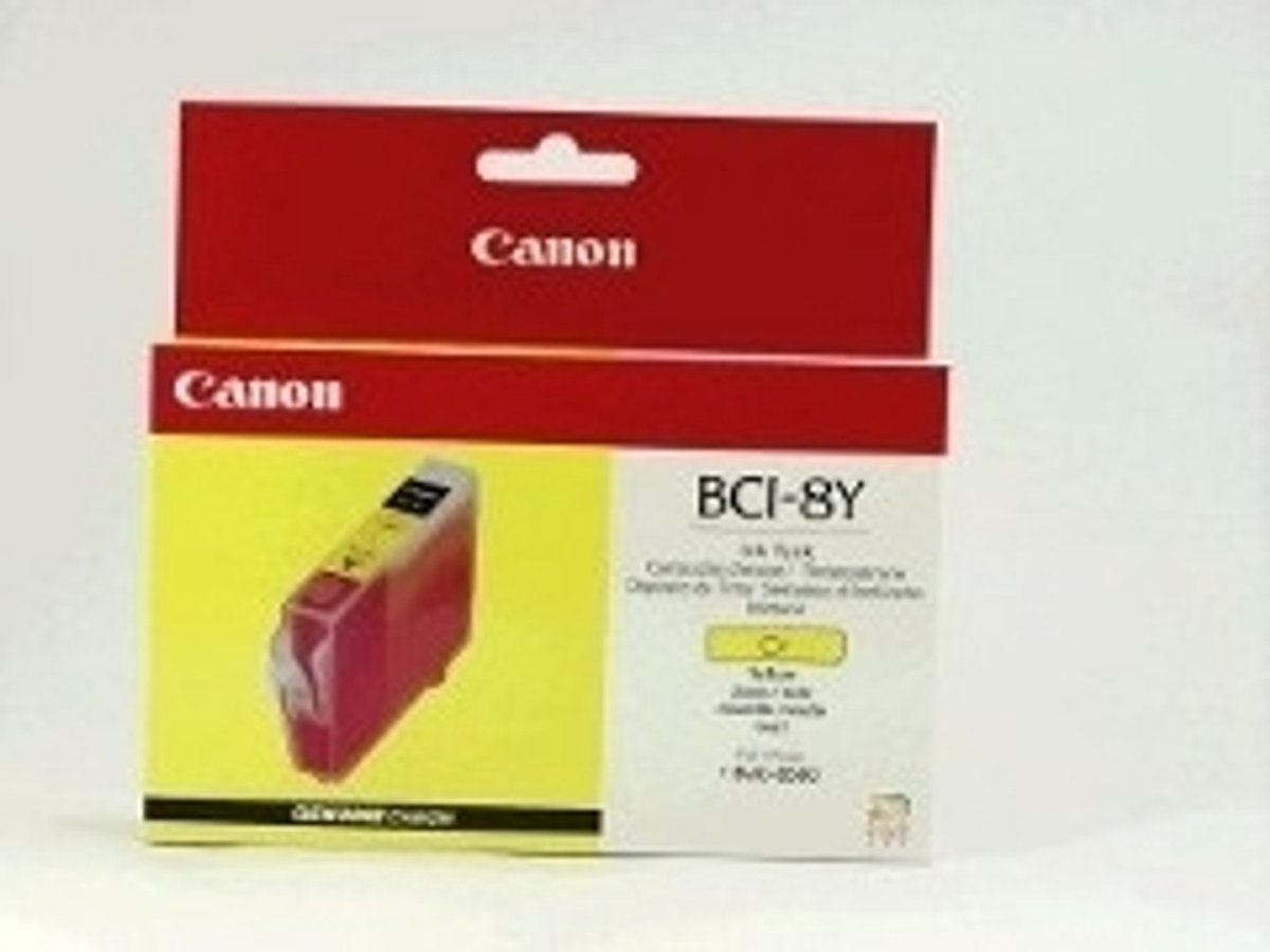 BCI-8 inktcartridge geel standard capacity 1-pack - refill