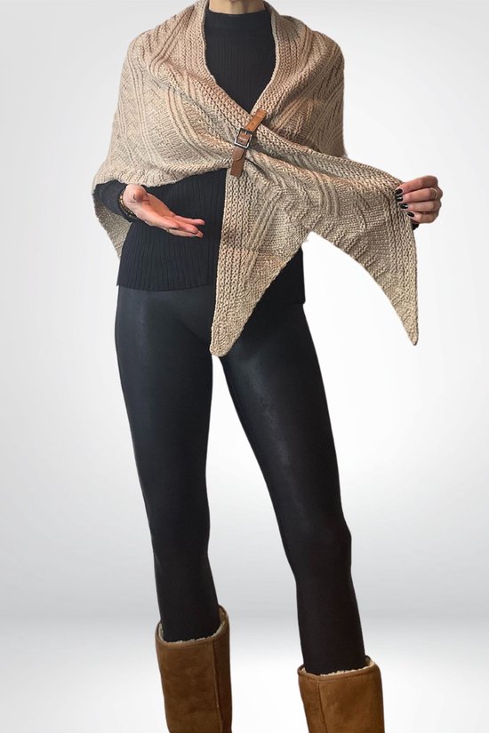 s.Oliver RED LABEL Poncho met ronde hals in koraal online kopen | P&C