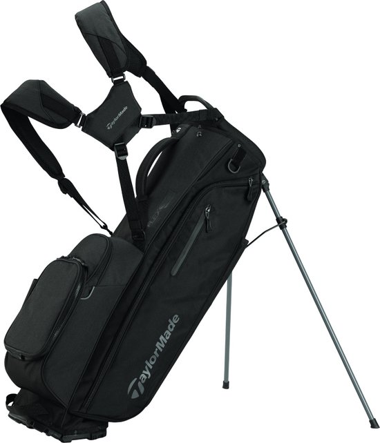 TaylorMade Flextech Standbag - Zwart — afbeelding 3