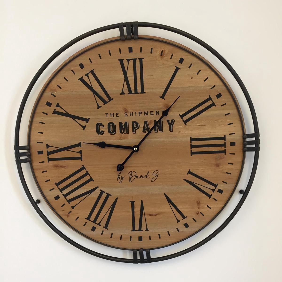 Horloge murale COMPANY Design industriel | bol.com