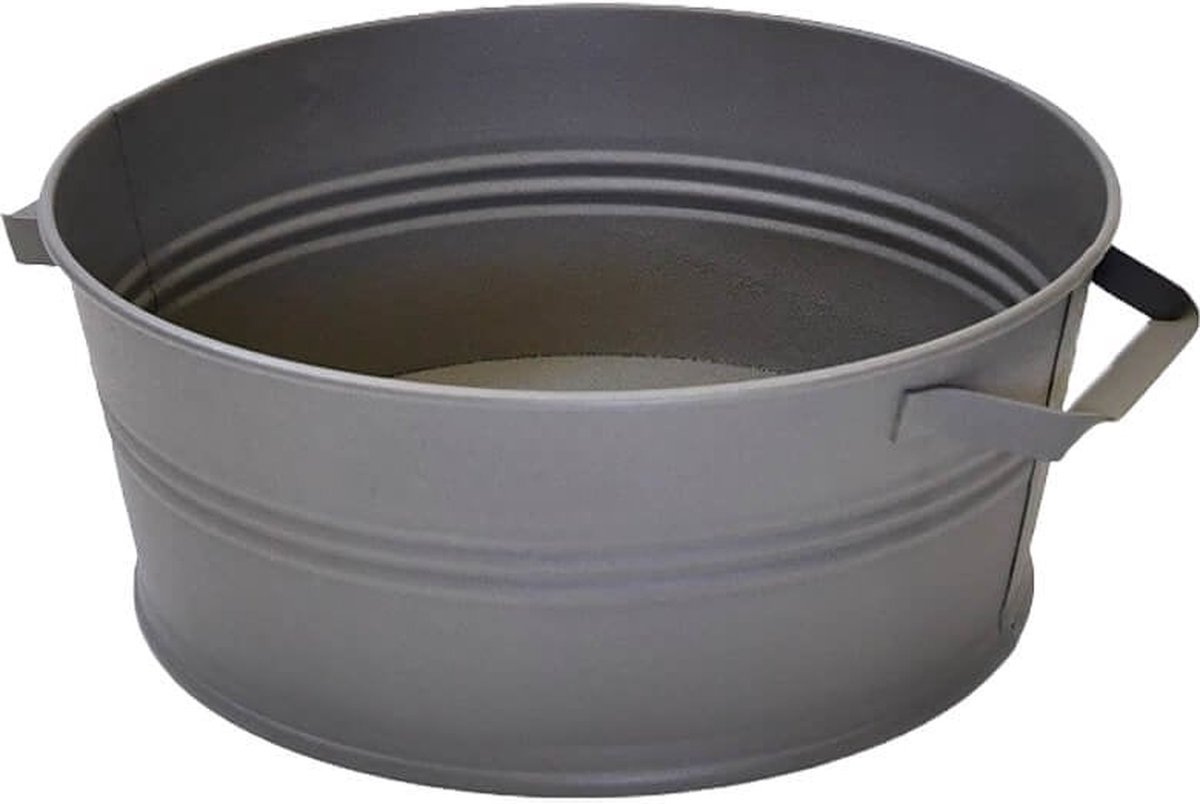 Goedkoopste Kovotvar Metalen Teil - Afwasbak - 26,5 cm - Mat grijs