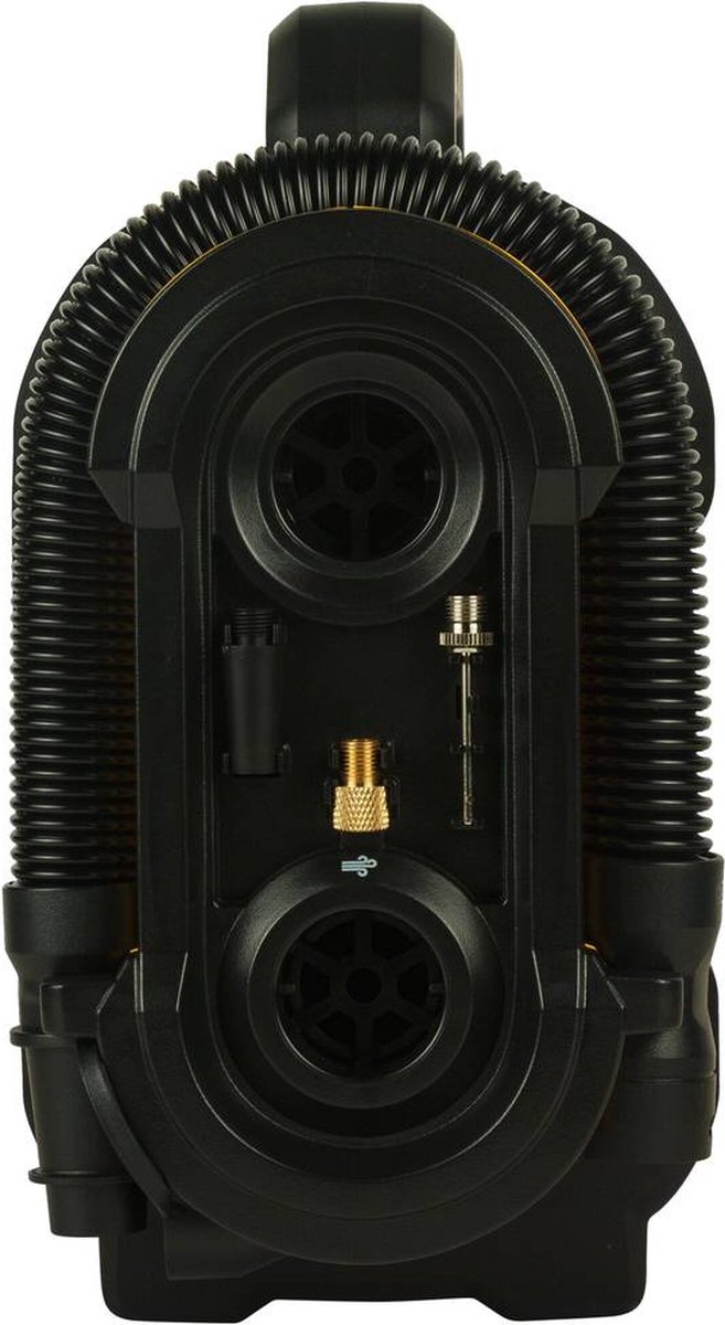 panthem Accucompressor compatibel met Dewalt 18 V 20 V, elektrische accucompressor, draadloos, draagbaar, luchtpomp voor fiets, motorfiets, auto, bal, 160 psi, lcd-display, zonder accu