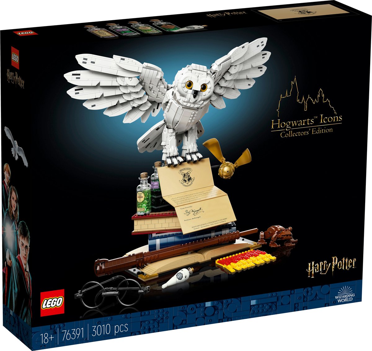 Lego - Harry Potter - Hogwarts Icons - Collector Edition (76391)
