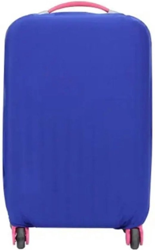 Elastische Kofferhoes Blauw Mediano - Beschermhoes Voor 22-24 Inch Koffers - Waterdicht En Stofdicht