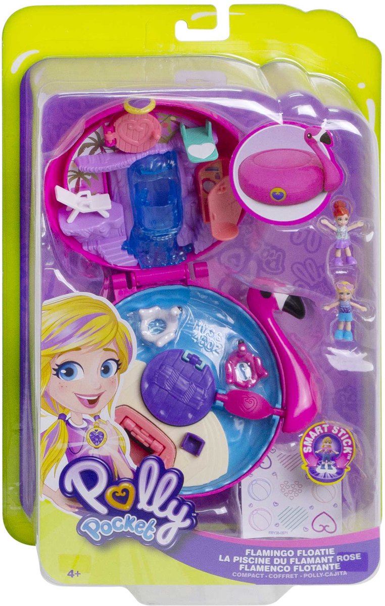 Polly Pocket Big Pocket World Flamingo Floatie Micro — afbeelding 9