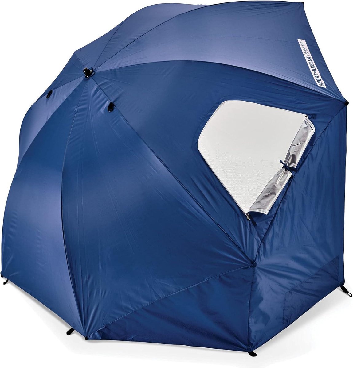Blue multifunctional Sport Bella Premiere parasol with foldable setup, one size, brandless.