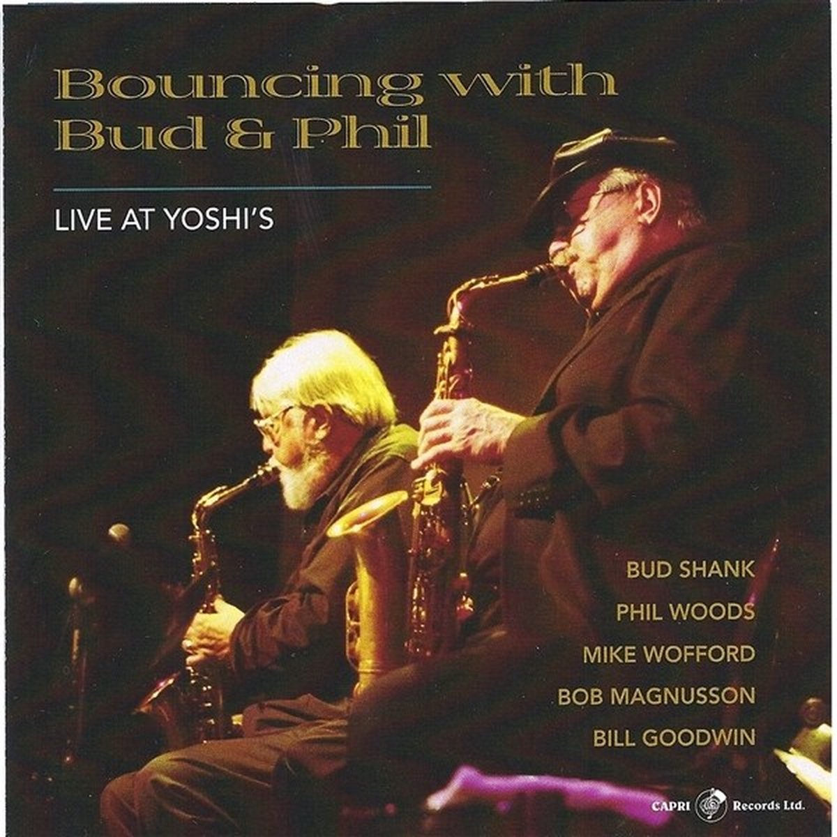 Bud Shank, Phil Woods & Mike Woffard - Bud Shank, Phil Woods & Mike Woffard (CD)