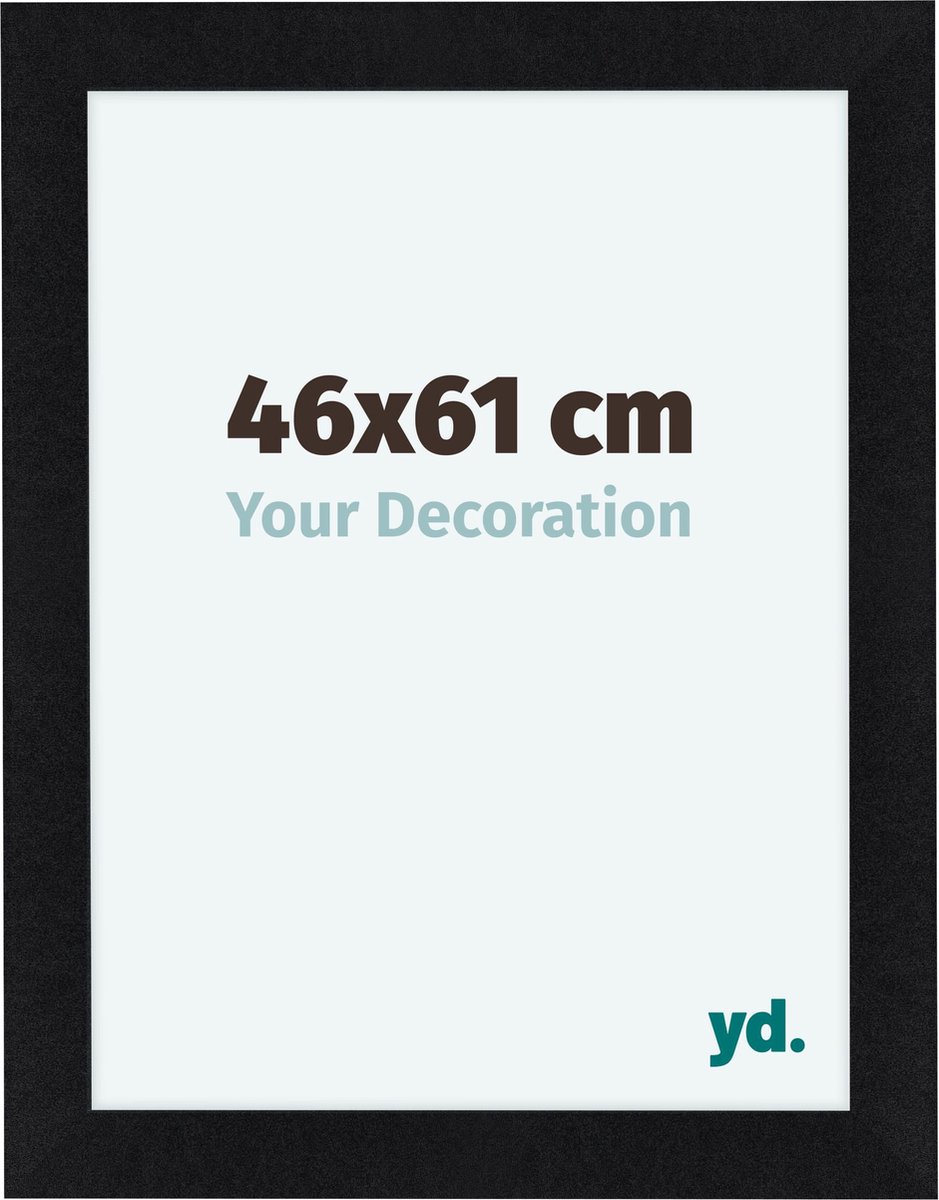 yd. Your Decoration - Fotolijst 46x61 cm - MDF - Zwart Mat - Como