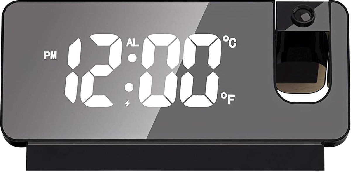 Solacis Wekkerradio Met Projectie - Wekkerradio - Digitale wekker - Wekkerradio kinderen - Wekker met projectie op plafond - Must have!