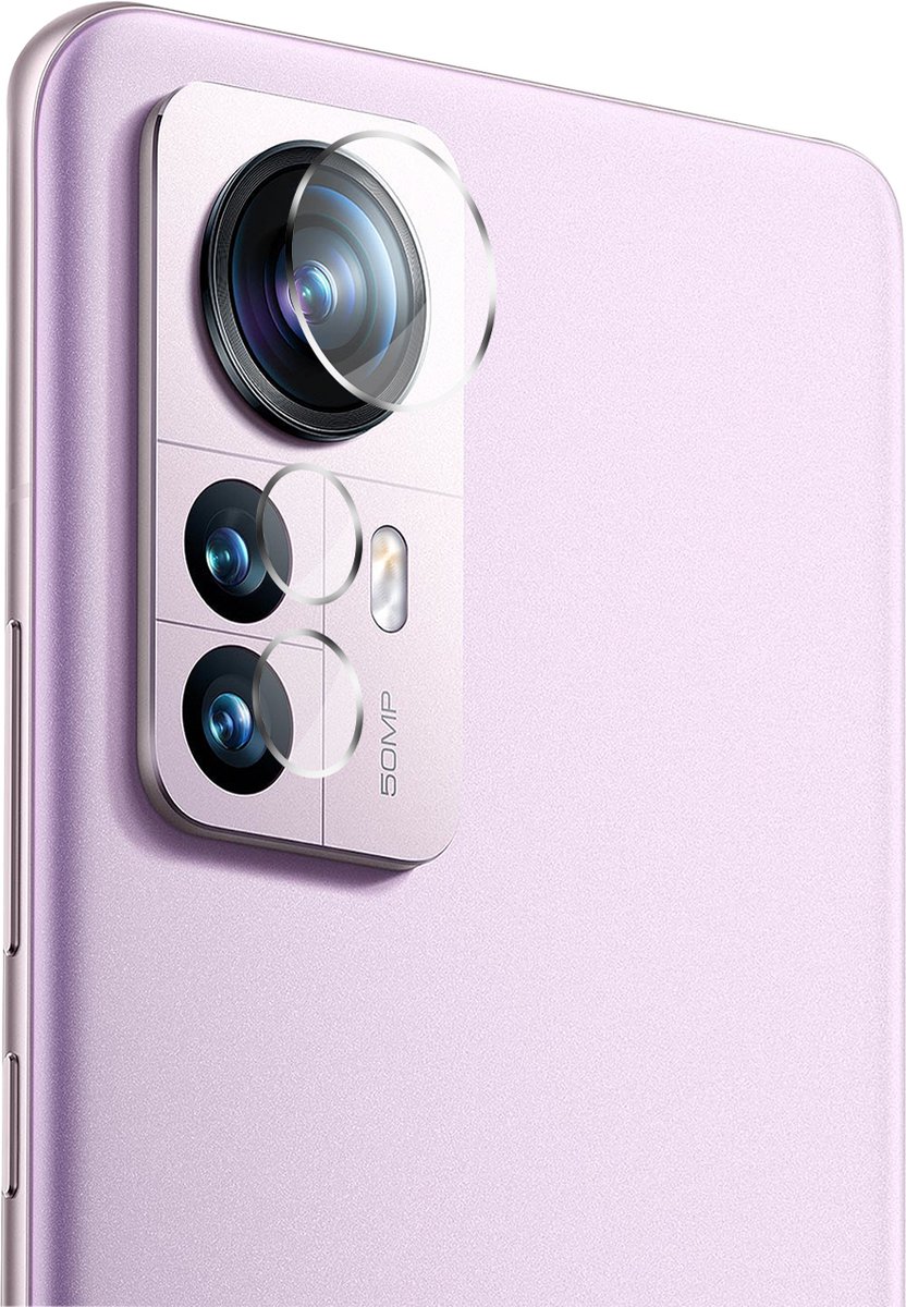 Pack 4 camerafolies Xiaomi 12 Lite FlexibleGlass 3Mk transparant