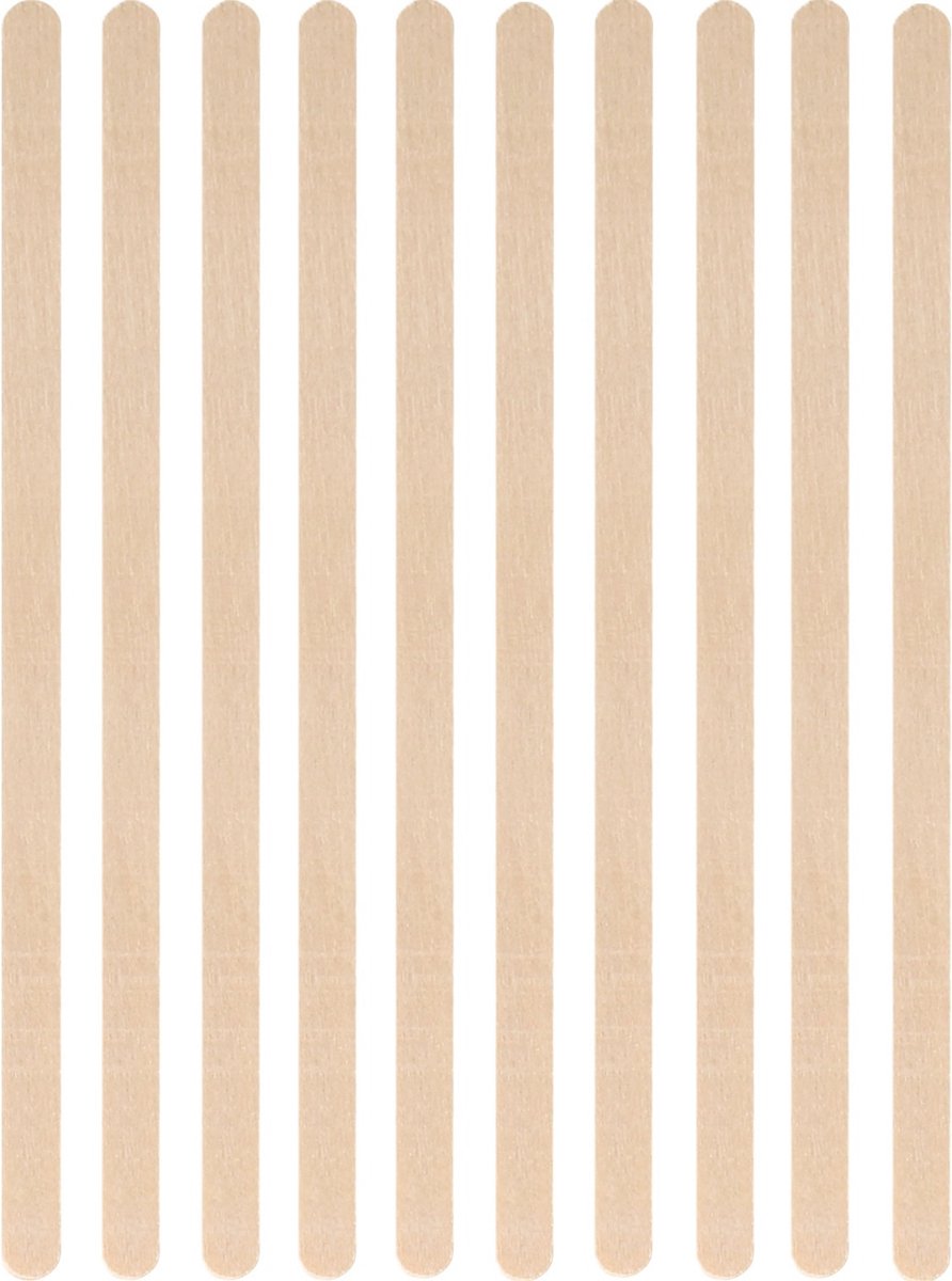 Depa Roerstaafje - Hout - 200x - naturel - koffielepeltje - Duurzaam