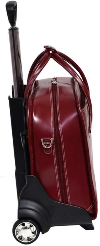 McKlein Laptop Trolley - Rood - 17" - Willowbrook