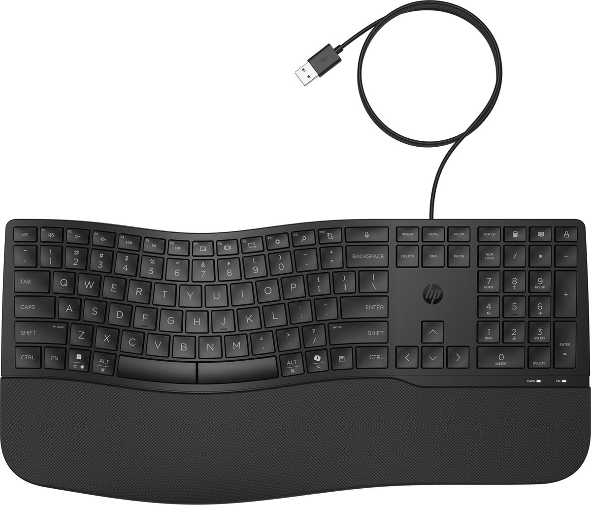 HP 480 Comfort Bedraad Toetsenbord QWERTY