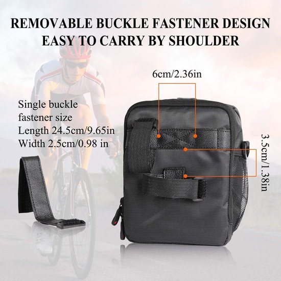Vincita Waterbestendig Duurzaam Stuur Regenhoes Rode Fiets Cover voor Wegfietsen, Mountainbikes, Bikepacking Accessoires
