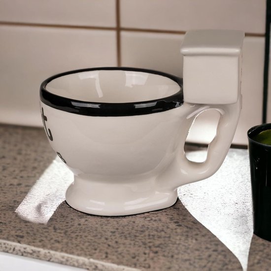 Funny Happens Mug Coffee de Toilettes avec évier – Enjoy de votre pause Coffee avec le Smile!