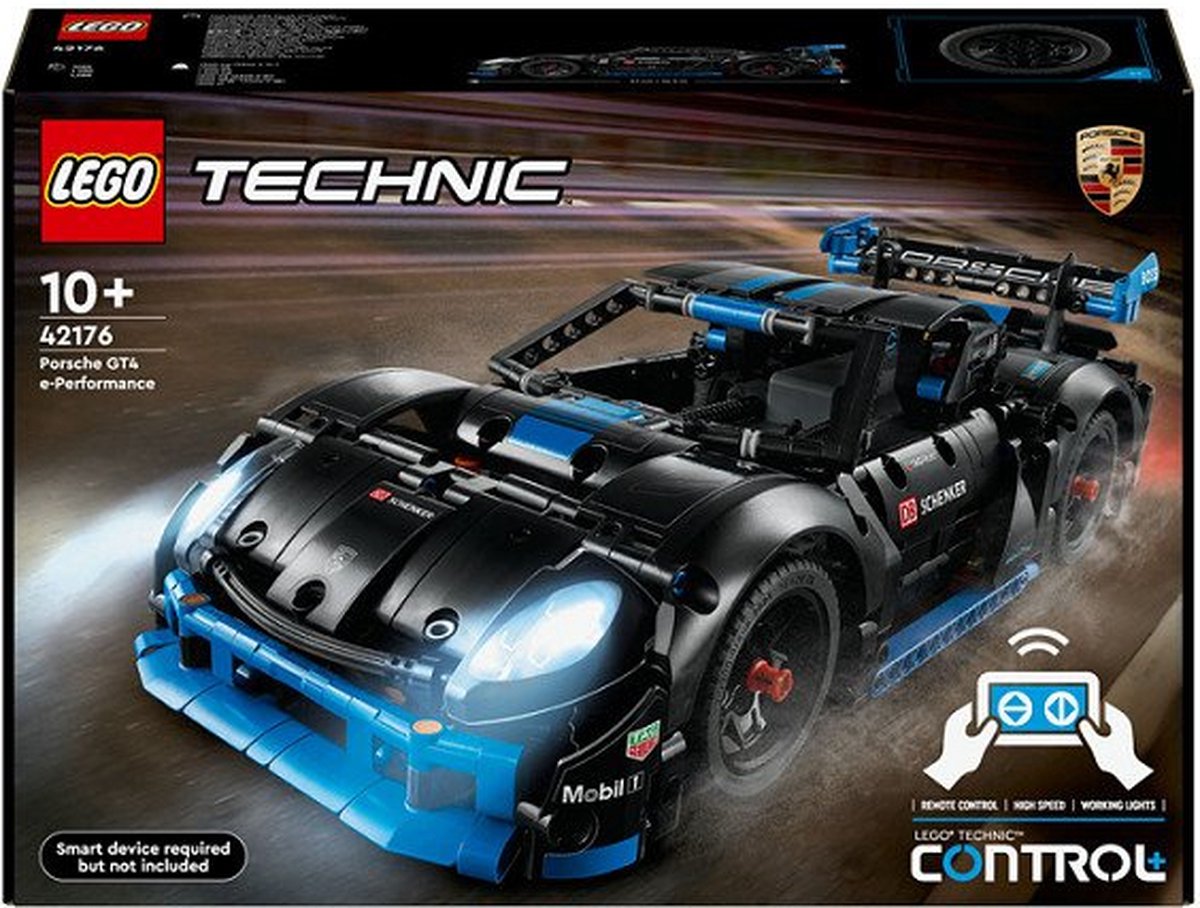 LEGO Technic Porsche GT4 e-Performance racewagen 42176 — afbeelding 2
