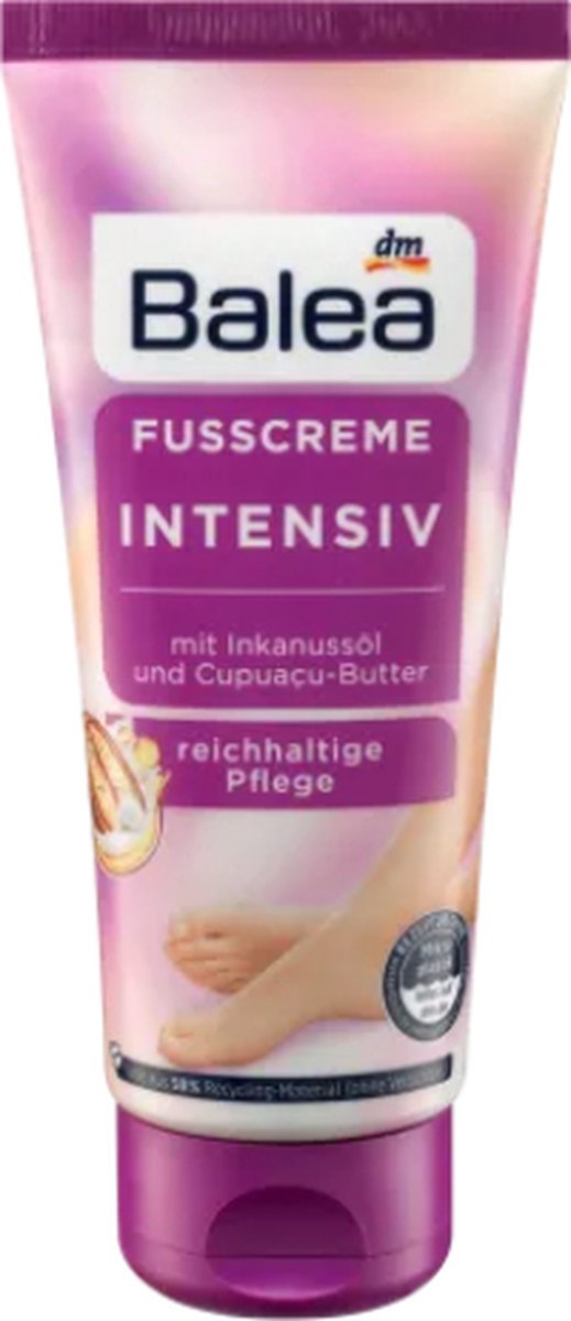 Balea Voetcrème Intensive | 100ml | Intensieve voetverzorging