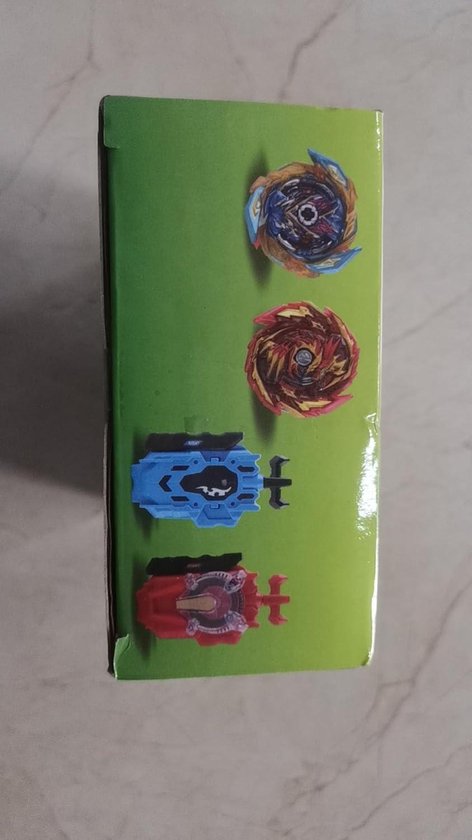 QIAN® Gyro Burst Spinning Top Set 4D Combat Top Spinning Top Model