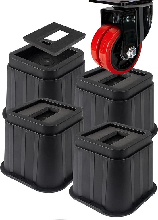 ANNKUT Meubelverhogers 1,5 cm, zware meubellift in hoogtes van ANNKUT Meubelverhogers 1,5 cm, zware meubellift in hoogtes van