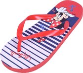 Tongs rayées rouge-bleu Minnie Disney / 30-31 EU