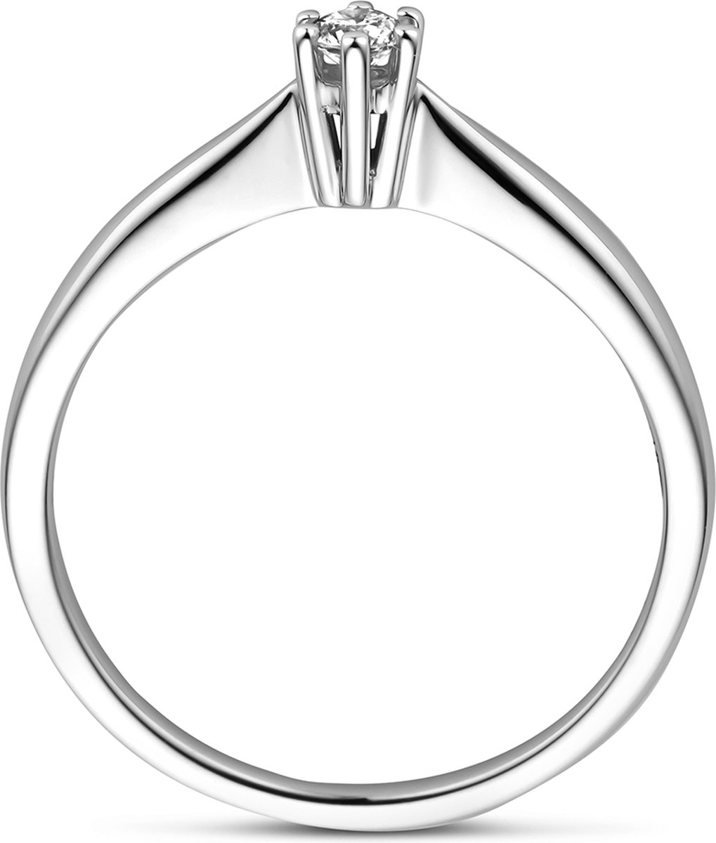 Ring Diamant 0.08ct H Si