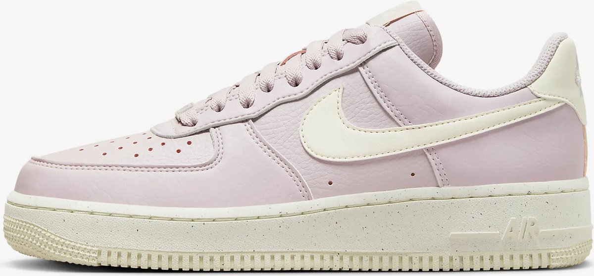 Nike Air Force 1 ’07 Next Nature Sneakers Dames – Platinum Violet/Coconut Milk/Volt/Sail Wit