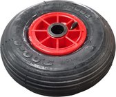 Roue pneumatique roue de diable 3.00 2 pr Trou d'essieu 25 mm