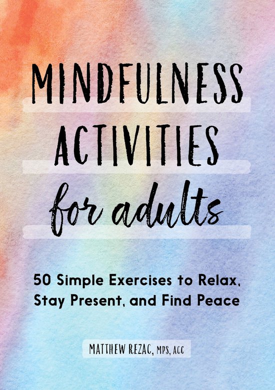 Mindfulness Activities for Adults - cover