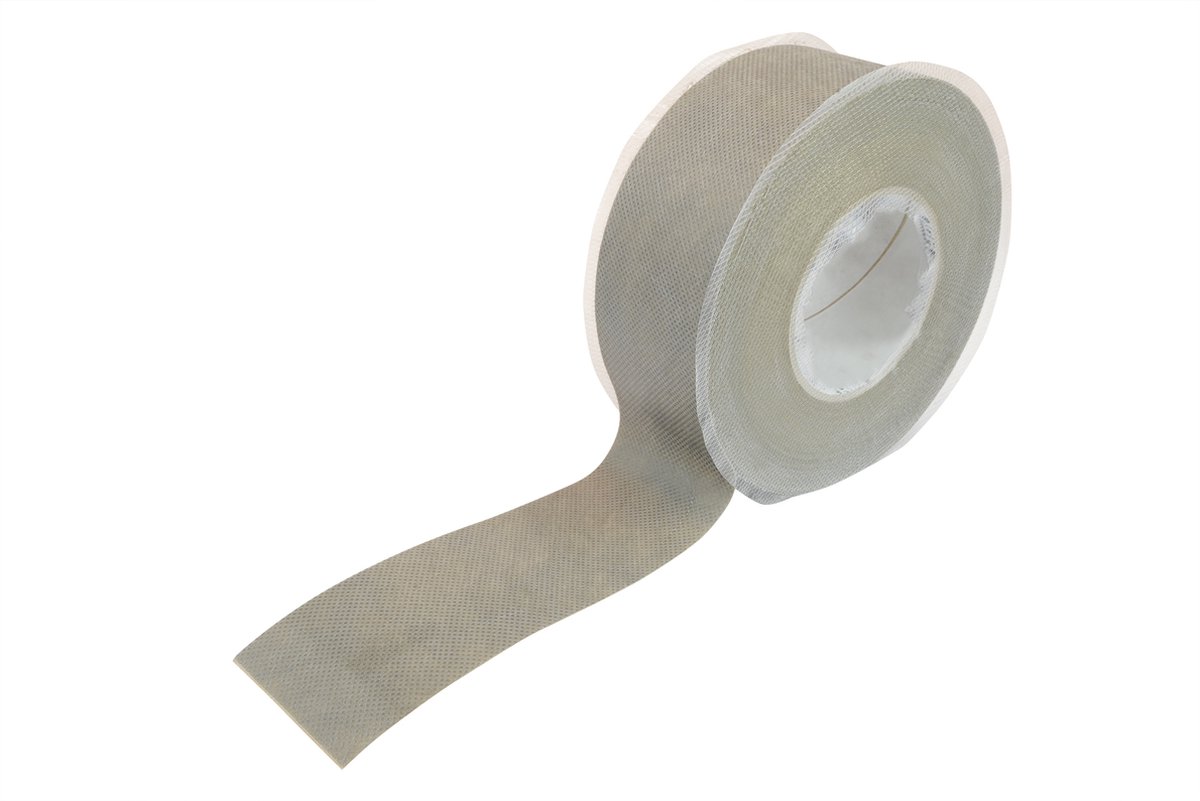 Wovar Tape voor dampopen folie 60 mm breed | Spinvlies Tape | Rol 25 meter