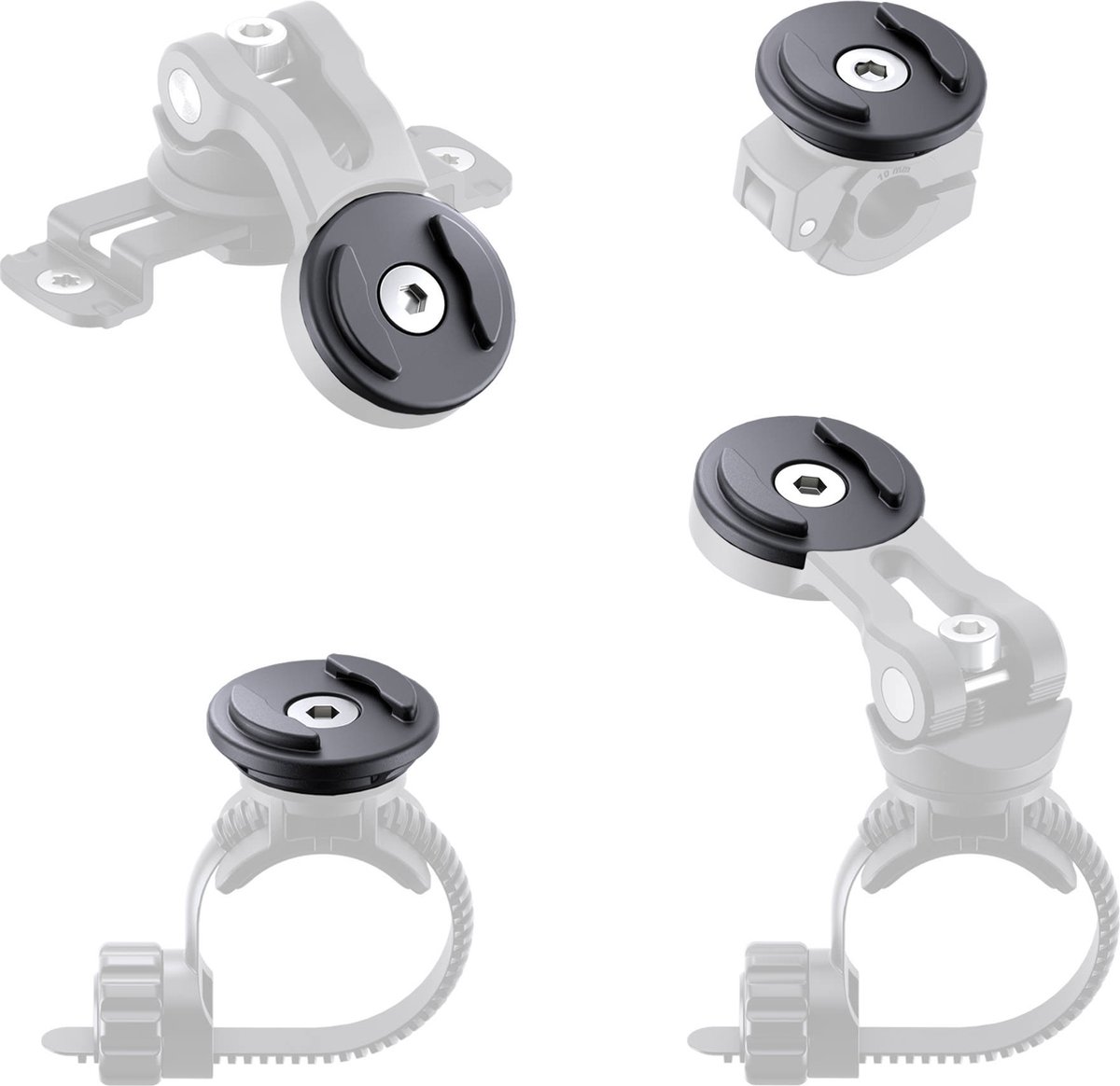 SP Connect Head SPC+ Brake, Micro Bike, Uni Bike, Mirror - Maat One size -