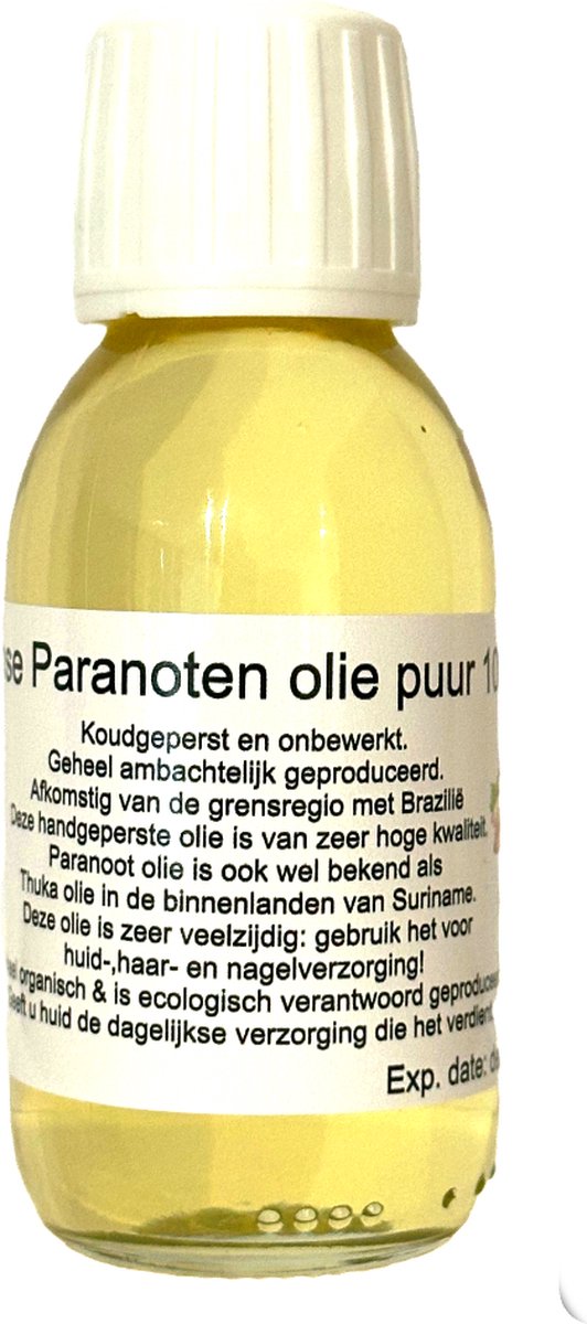 Paranoot olie 100 ML - Thuka olie / Brazilian nut oil - Suriname
