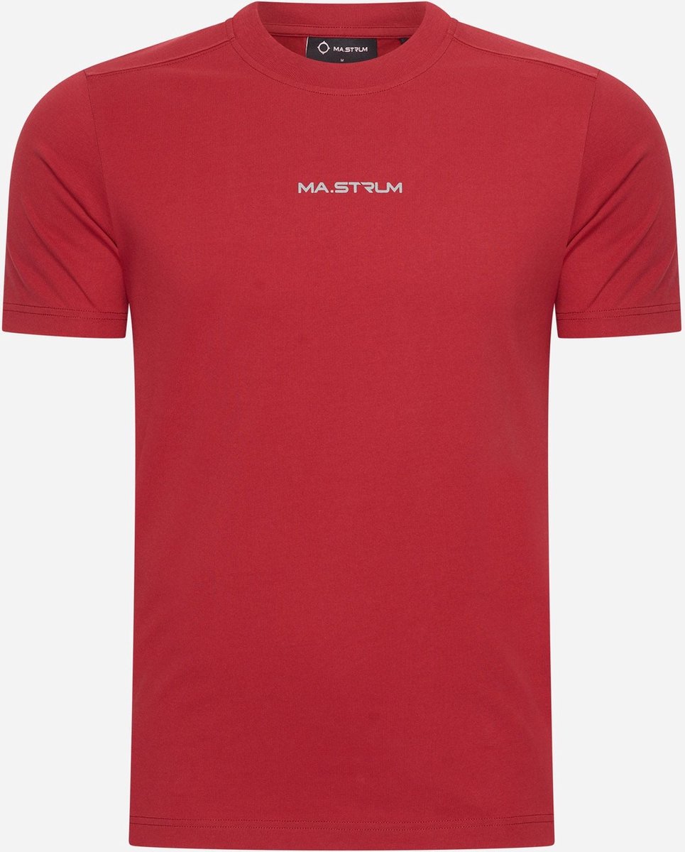 MA.Strum Mastrum printed tee - carmine