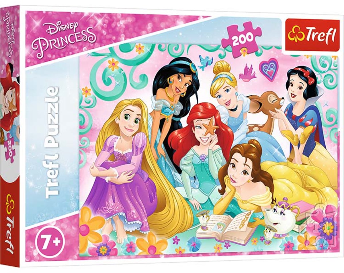 Trefl Disney Princess puzzel - 200 stukjes - legpuzzel voor kinderen.